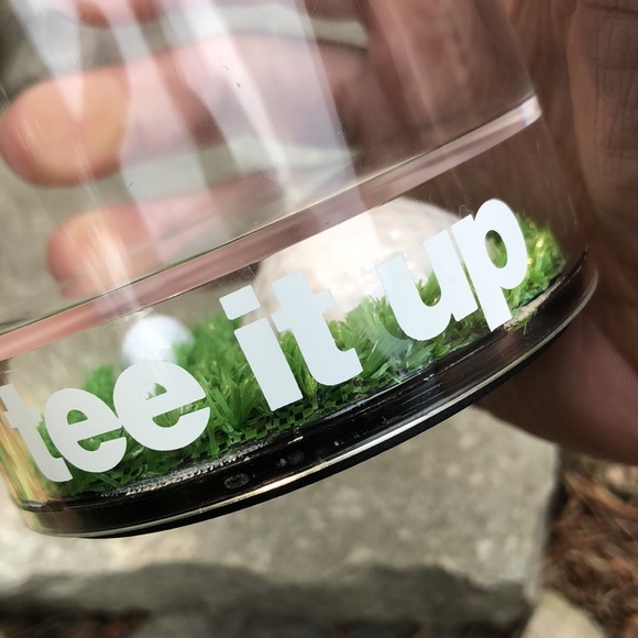 “Tee It Up”-Plastic Novelty Golf Themed Glass-NEW-High Ball Size - Picture 5 of 10